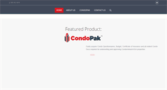 Desktop Screenshot of condotek.com